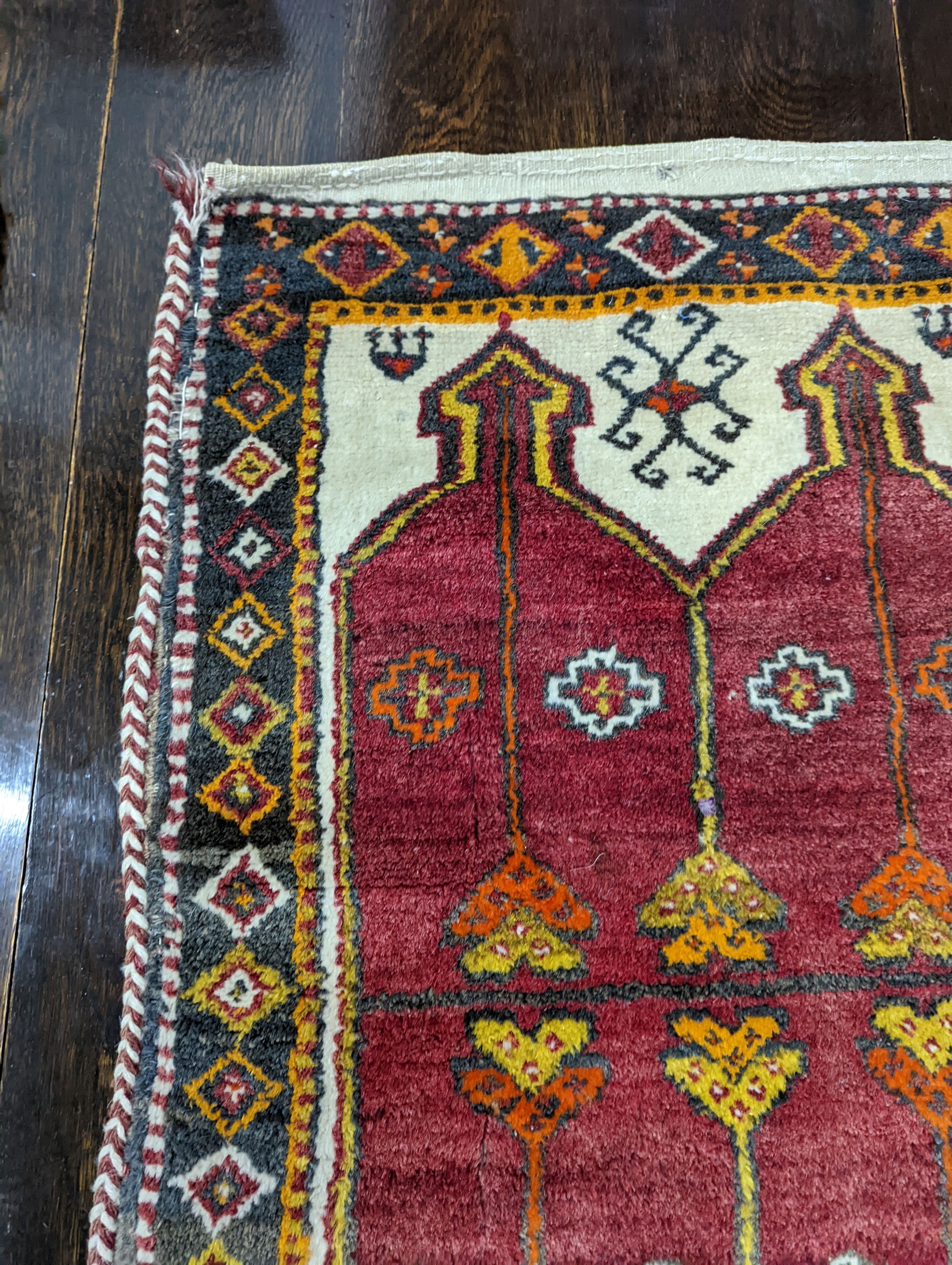 Two Belouch rugs and two prayer mats, largest 200 x 110cm